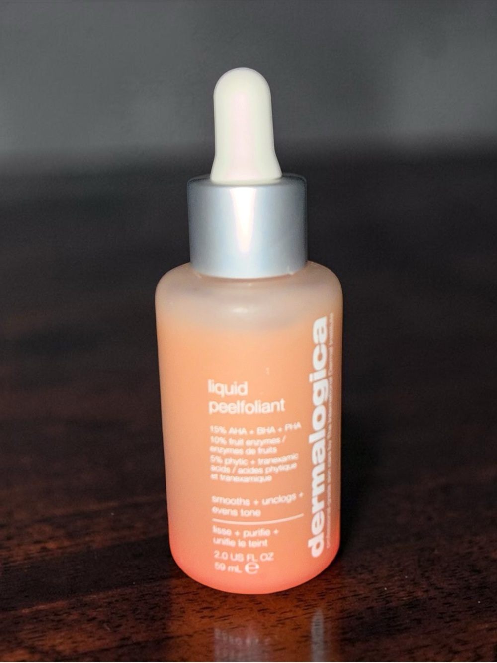 DERMALOGICA LIQUID PEELFOLIANT FACIAL PEEL SMOOTH UNCLOGS EVENS TONE FULL SIZE